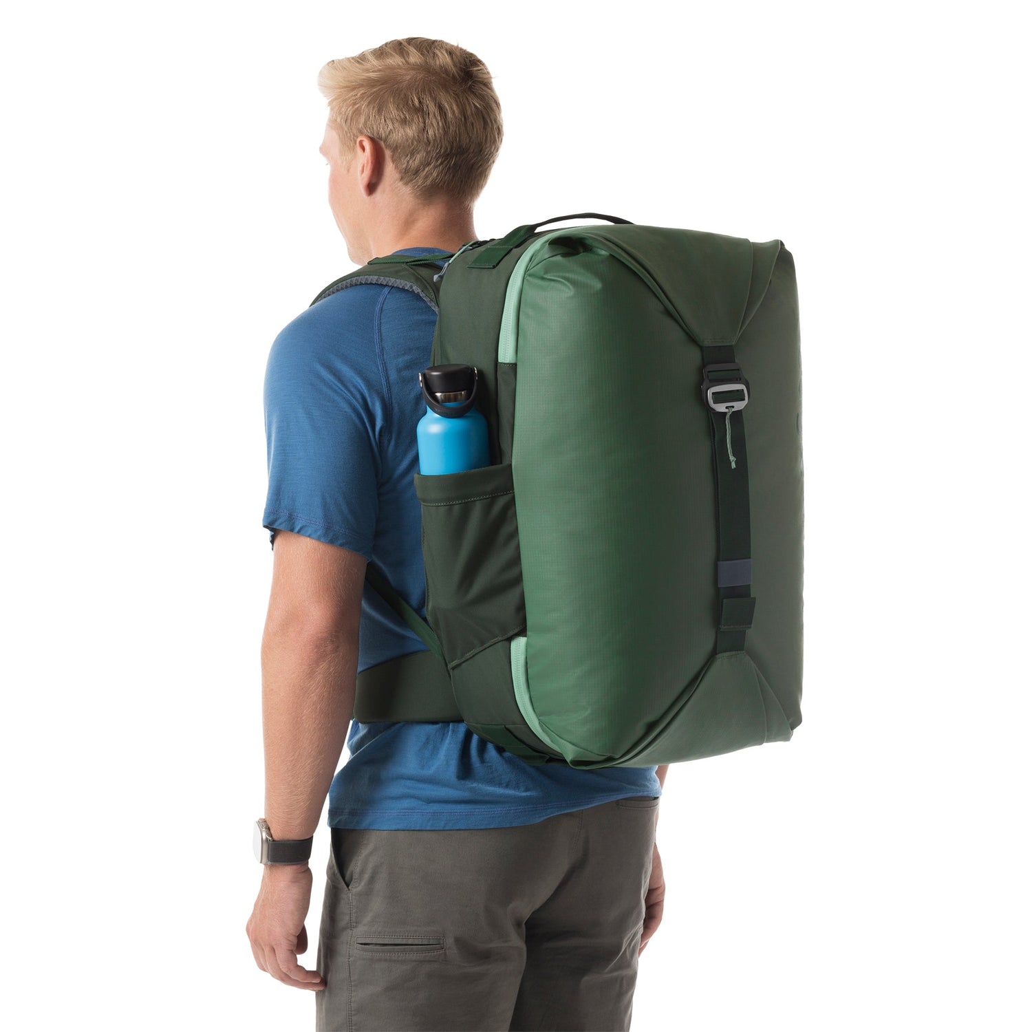 Tour Travel Pack 40L - JUNGLE GREEN View 