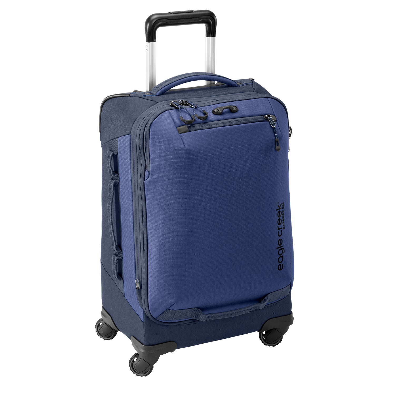 Expanse 4-Wheel International Carry-On Luggage - PILOT BLUE View 