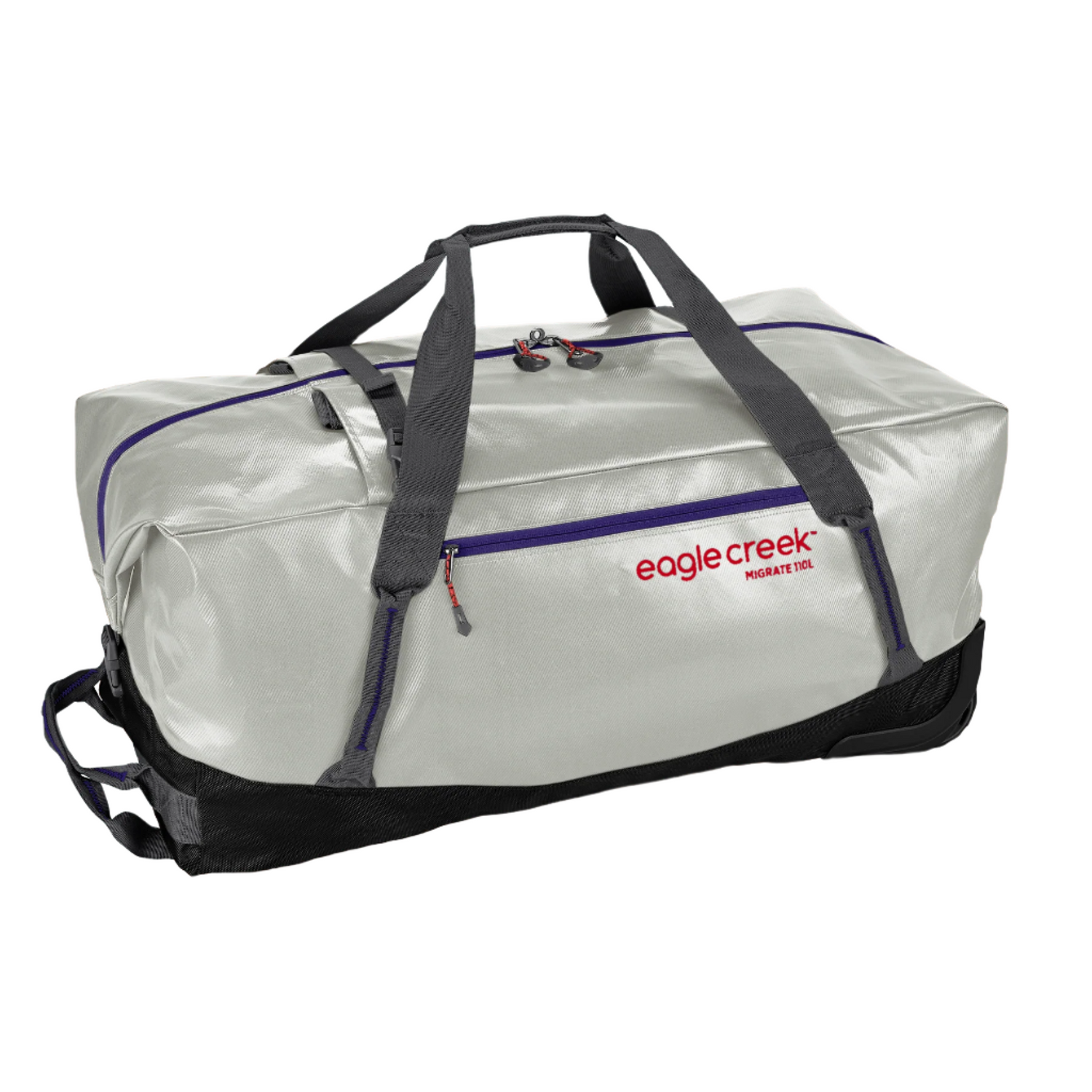Migrate 110L Wheeled Duffel Bag - SILVER View 
