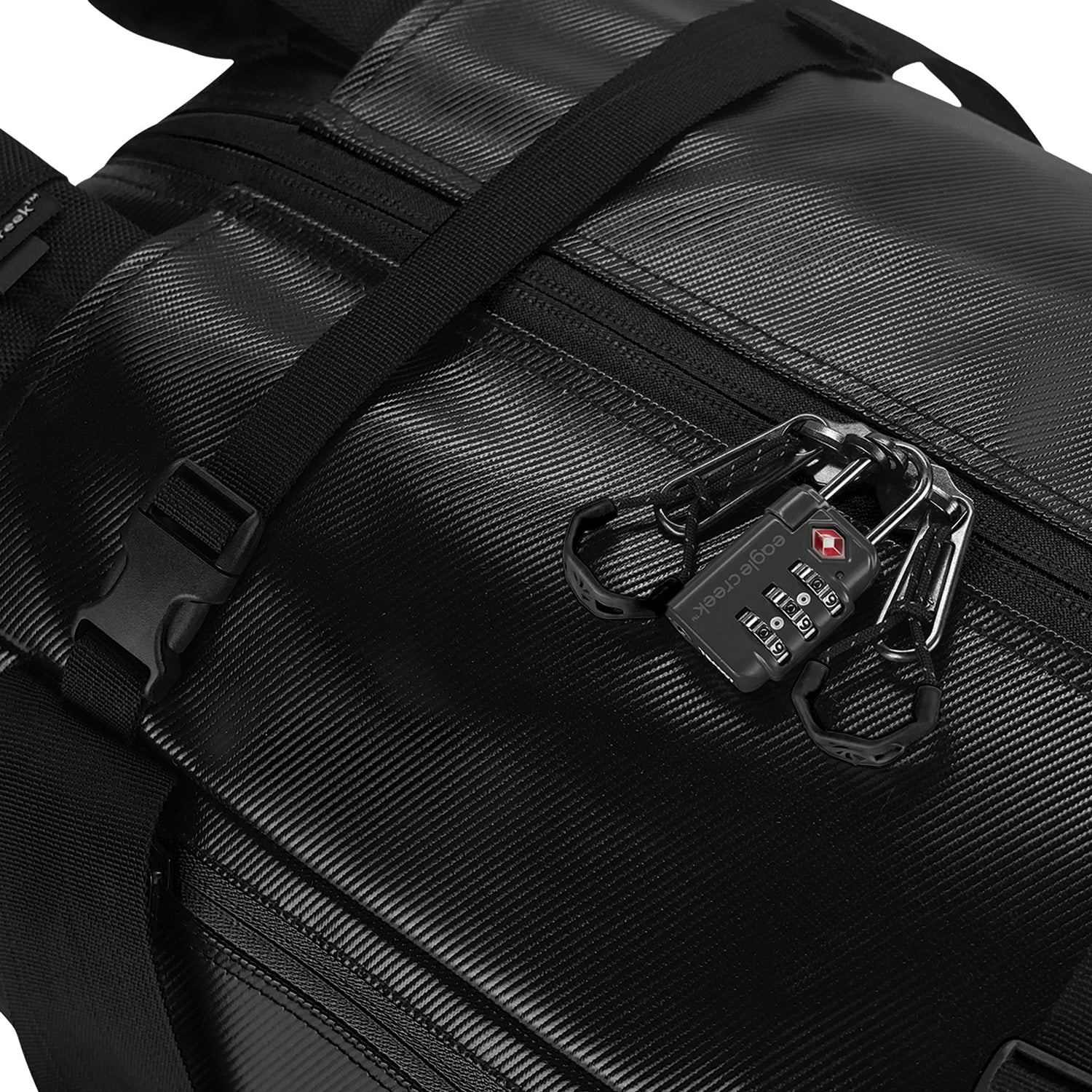 Migrate 130L Wheeled Duffel Bag - BLACK View 