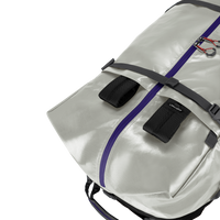 Migrate 130L Wheeled Duffel Bag - SILVER View 5