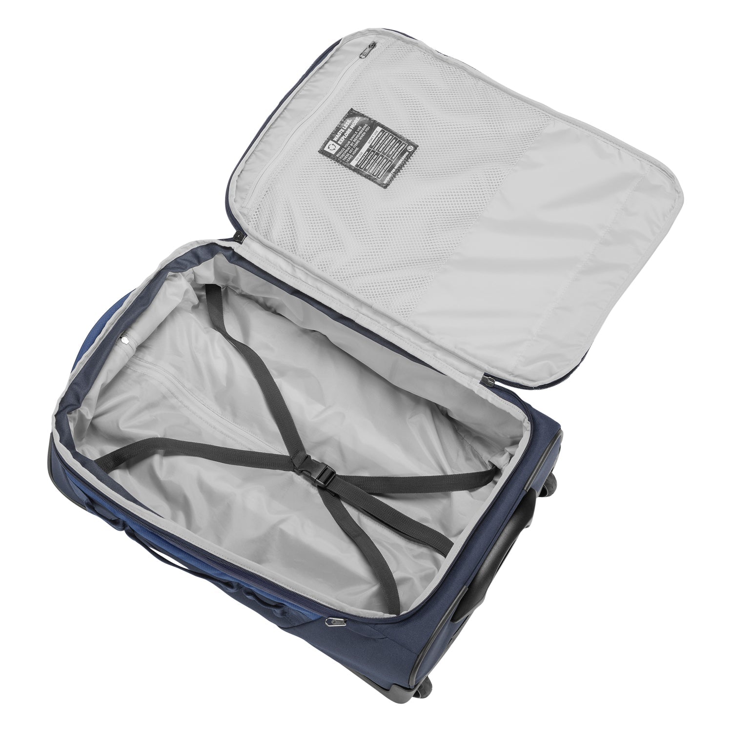 Expanse 2-Wheel International Carry-On Luggage - PILOT BLUE View 