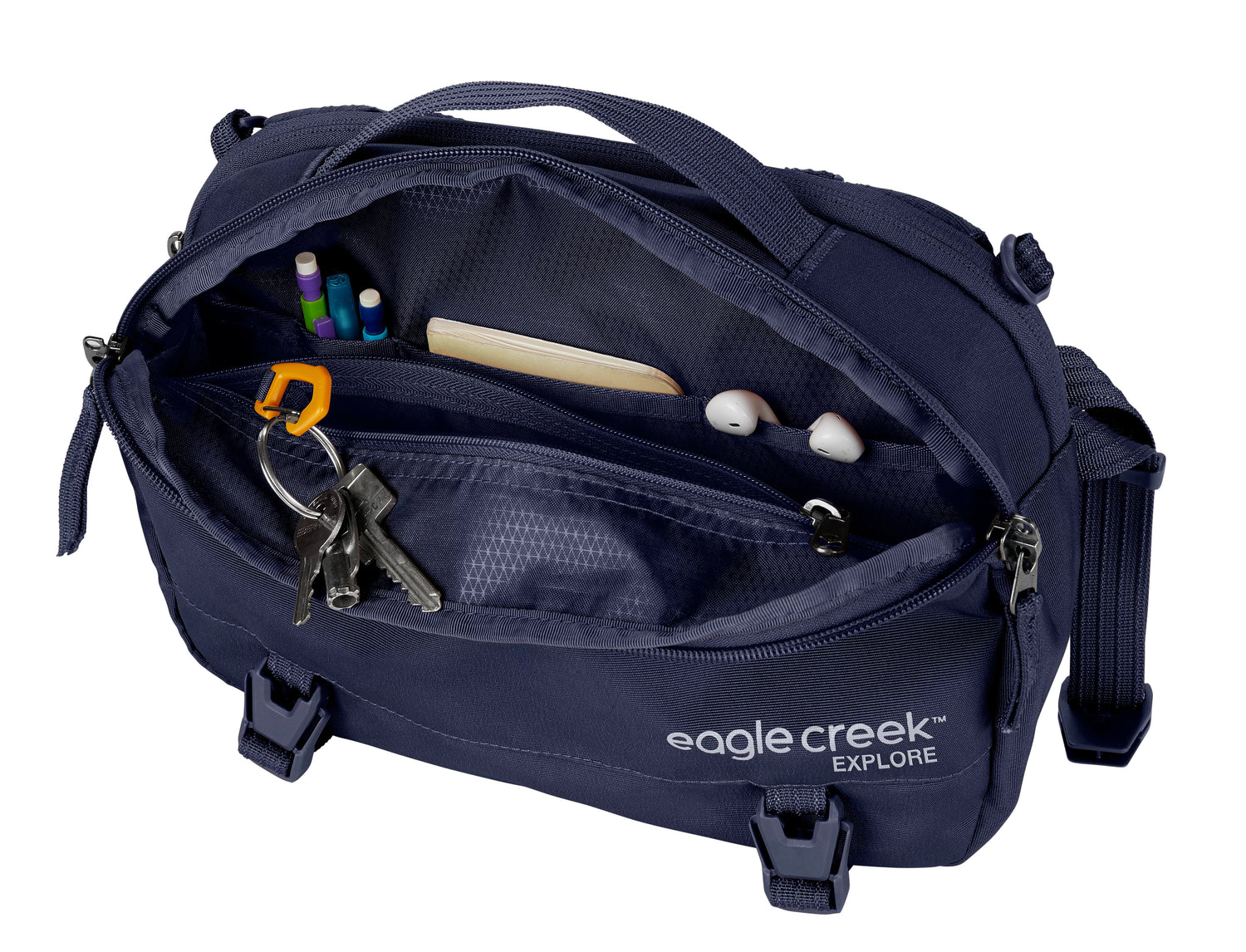 Explore Mini Messenger Bag - KAUAI BLUE