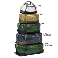 Migrate 130L Wheeled Duffel Bag - BLACK View 11