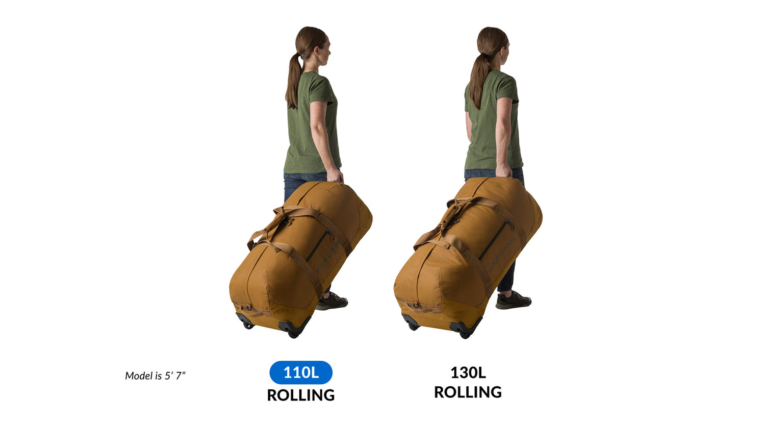 Sac de sport à roulettes No Matter What 110 L - ATLANTIC BLUE