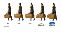 Sac de sport à roulettes No Matter What 130 L - SAFARI BROWN View 3