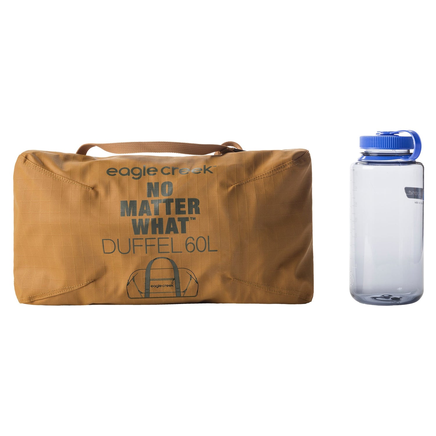 No Matter What 60L Duffel Bag - SAFARI BROWN