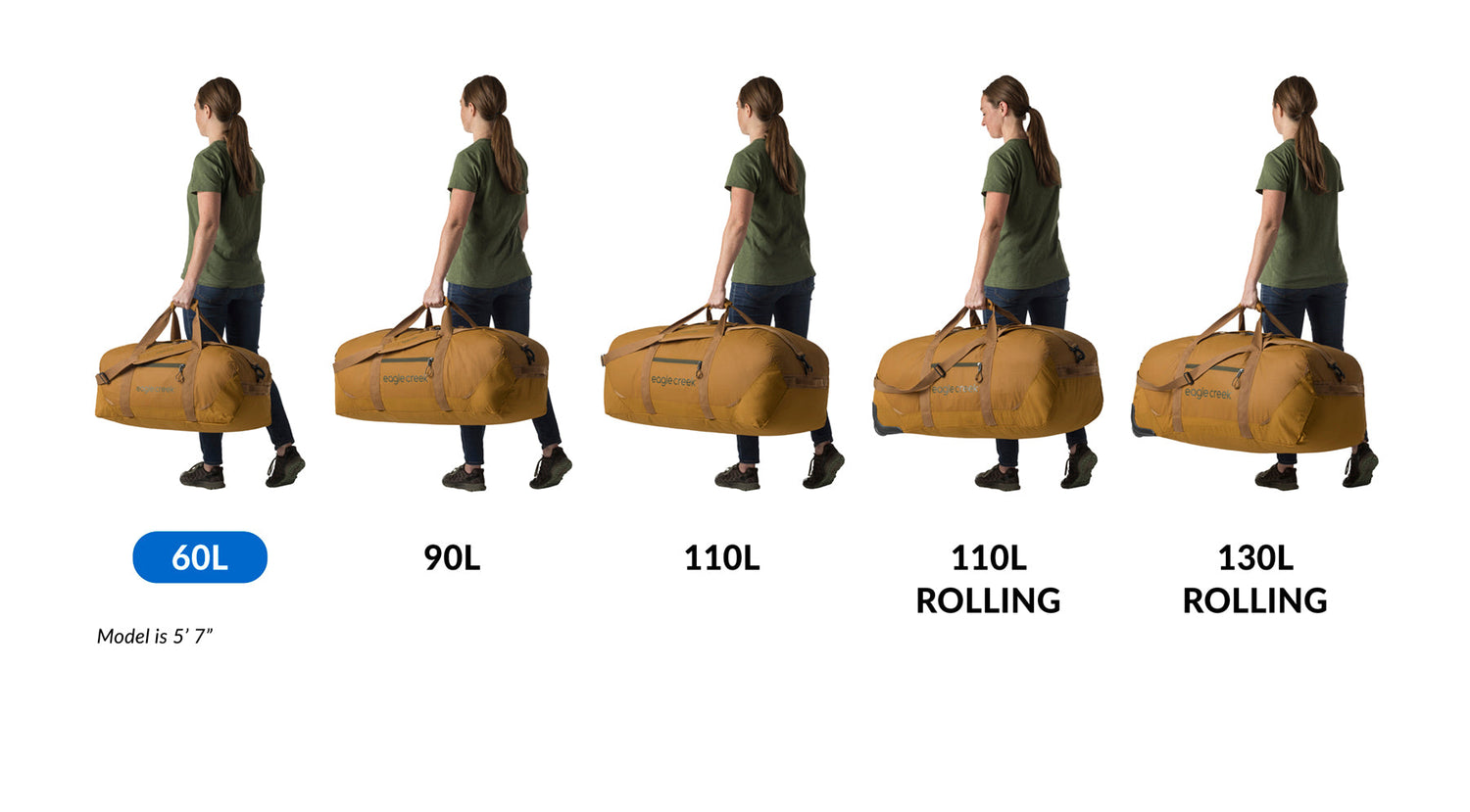 No Matter What 60L Duffel Bag - ATLANTIC BLUE