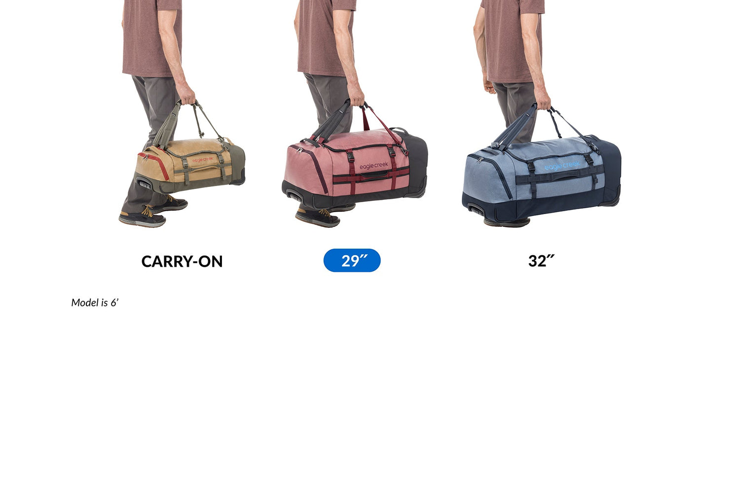 Eagle Creek Cargo Hauler XT - Borsone con ruote per zaino, cinghie estraibili, coperchio a U bloccabile e scomparto di facile accesso, 73,7 cm Eagle Creek Cargo Hauler XT - Borsone con ruote per zaino, cinghie estraibili, coperchio a U bloccabile e scomparto di facile accesso, 73,7 cm