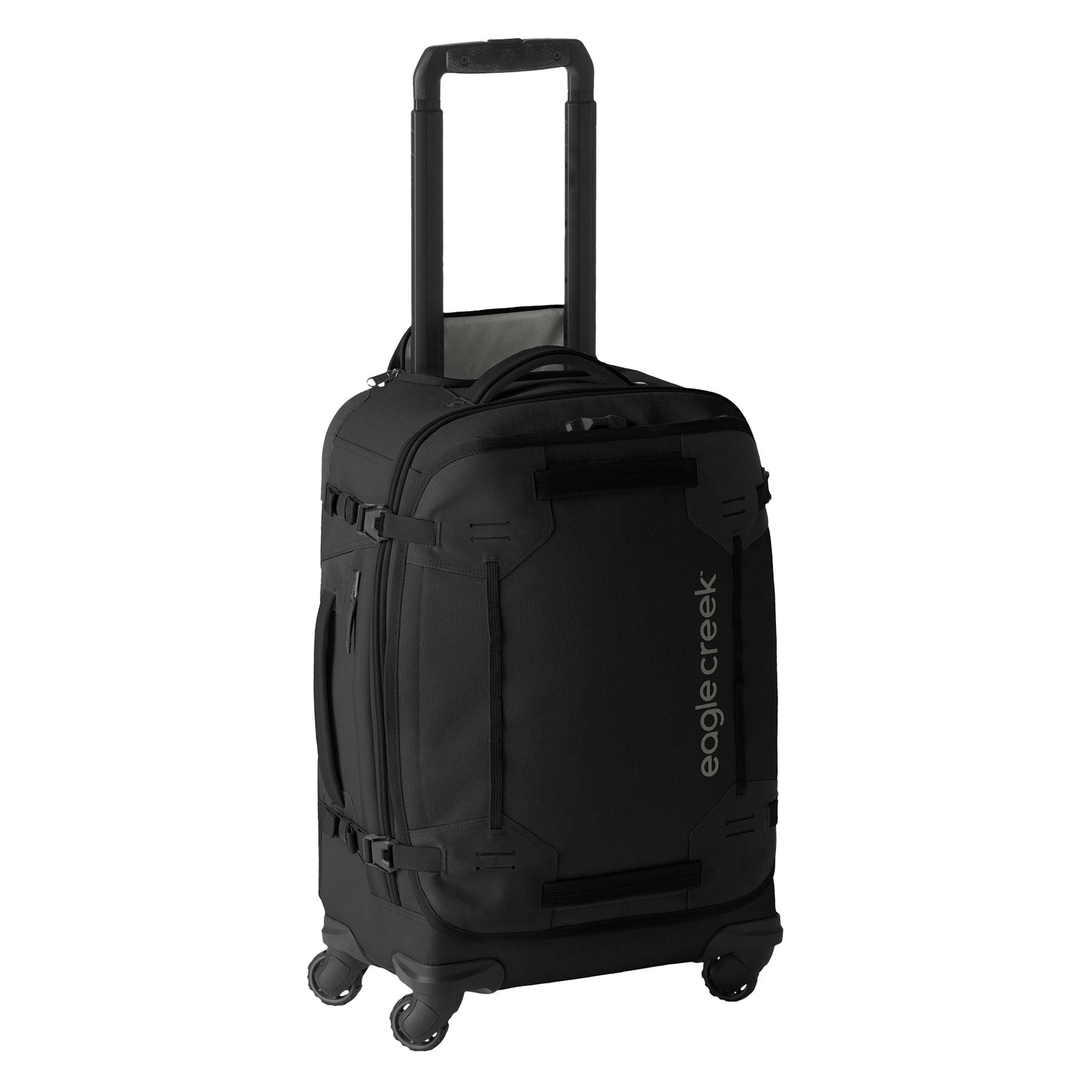 Gear Warrior XE 4-Wheel Carry-On Luggage - BLACK View 