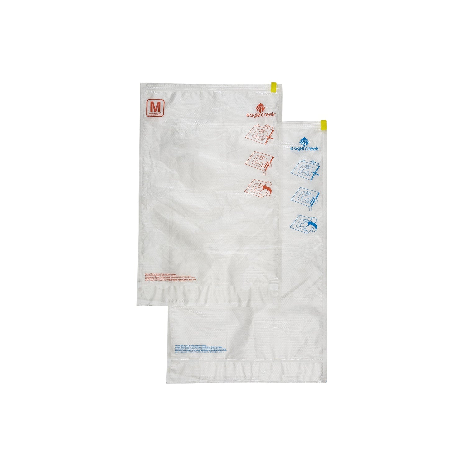 Pack-It® Compression Sac Set M/L - CLEAR View 