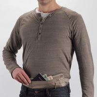 Undercover Money Belt DLX - KHAKI View 3