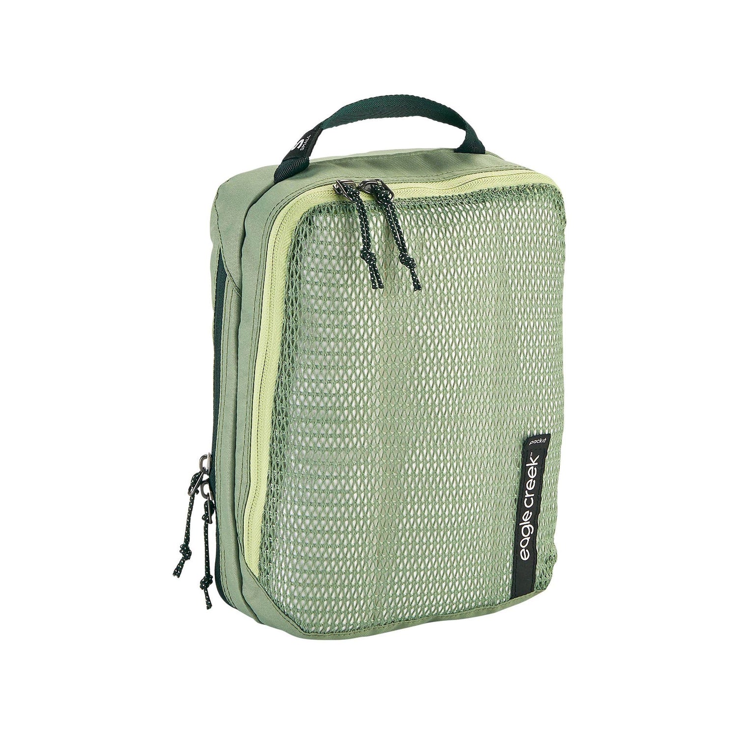 Pack-It® Reveal Clean/Dirty Cube S - MOSSY GREEN View 