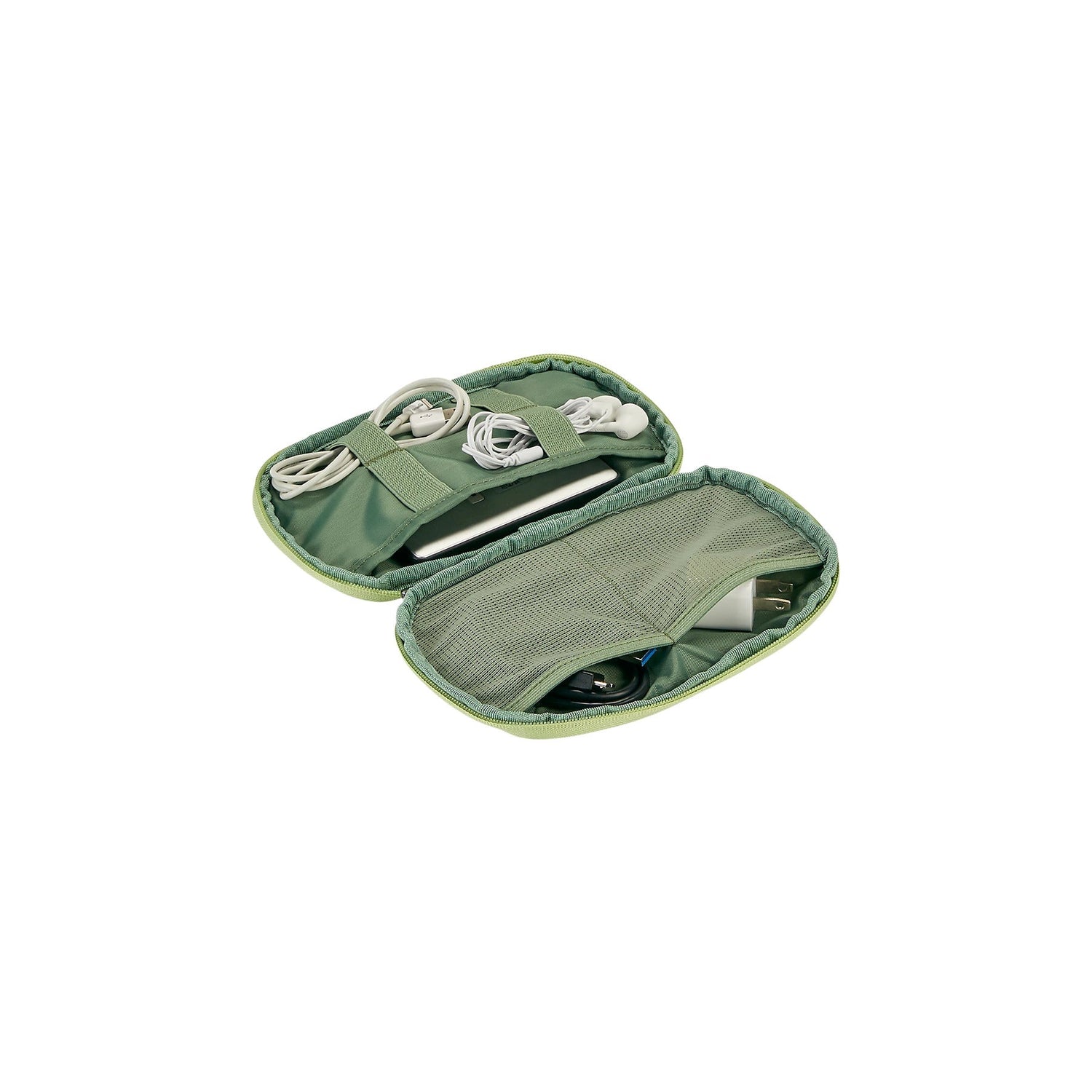Pack-It® Reveal E-Tools Organizer Mini - MOSSY GREEN View 