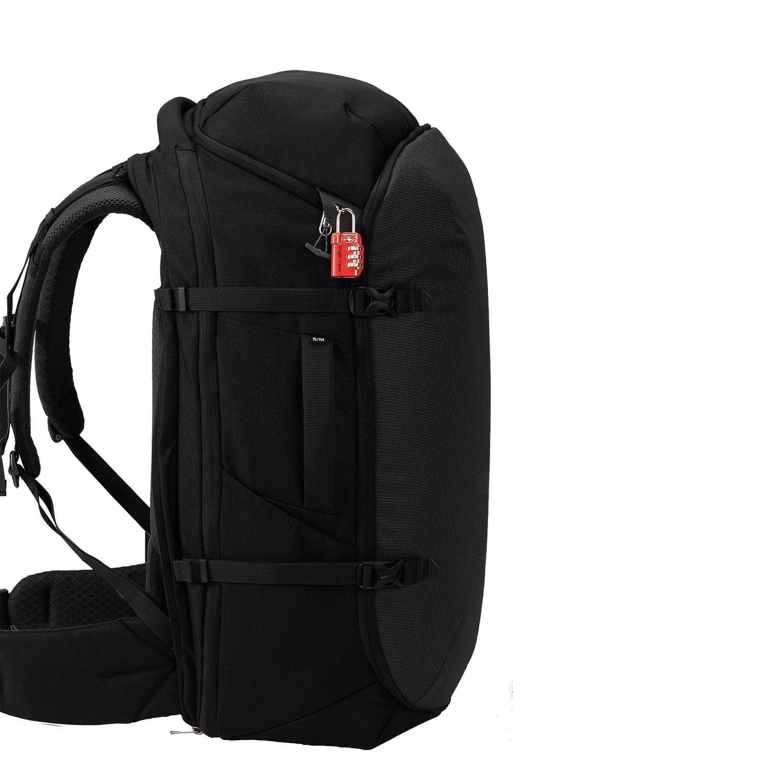Tour Travel Pack 55L M/L - BLACK View 
